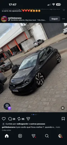 Suspensão preparada  com mola do polo