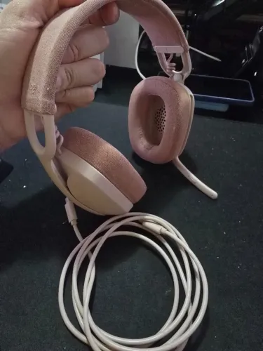 Headset Sem Fio Logitech Zone Vibe 100 - Rosa