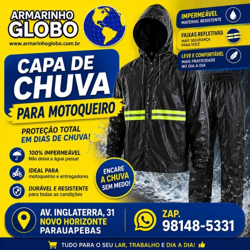 Capa motoqueiro