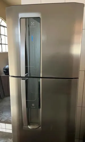 geladeira Duplex -Inox Eletrolux
