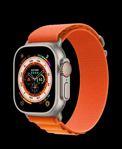 Apple Watch Ultra 49mm Titânio GPS + Cellular - Seminovo