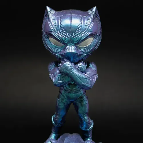 Estátua Black Panther - Exclusivo CCXP 2022 - Marvel - MiniCo - Iron Studios 