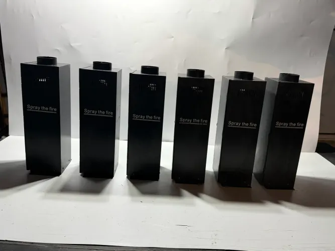 Vendo 6 máquinas de fogo spray fire machine