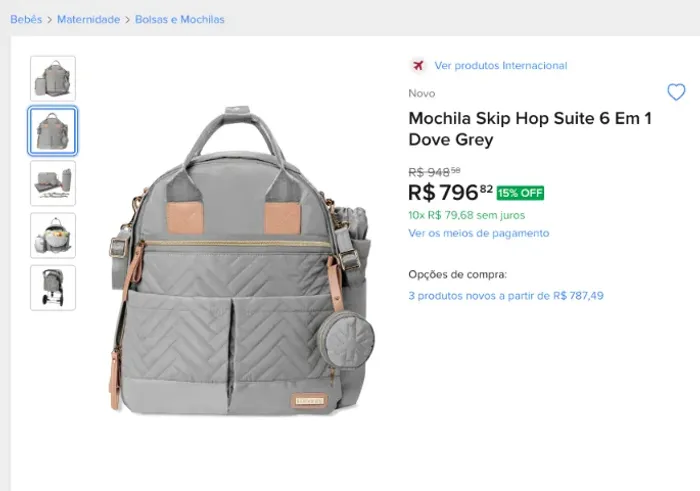 Mochila maternidade Skip Hop