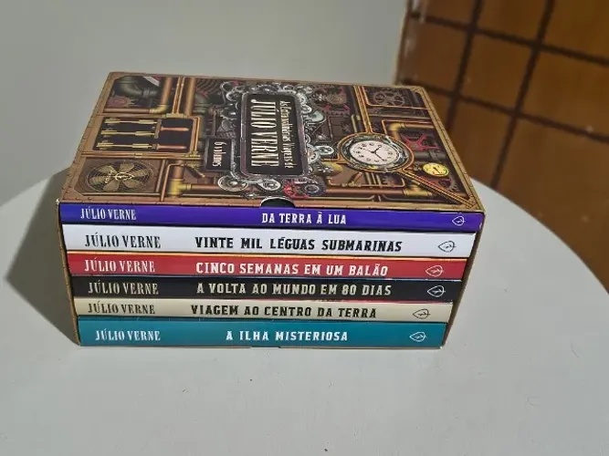 Box de livros: Júlio Verne 6 livros