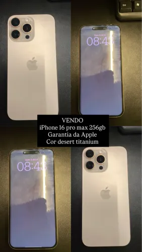 VENDO IPHONE 16 PRO MAX 256GB