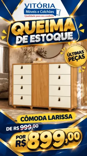 Comoda - ofertão - ultima peça- compre e receba em 72 horas