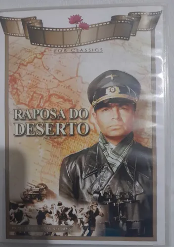 DVD Raposa do Deserto original (Raridade)