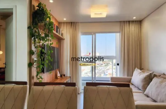 Apartamento com 2 dormitórios à venda, 57 m² por R$ 420.000,00 - Vila Euro - São Bernardo