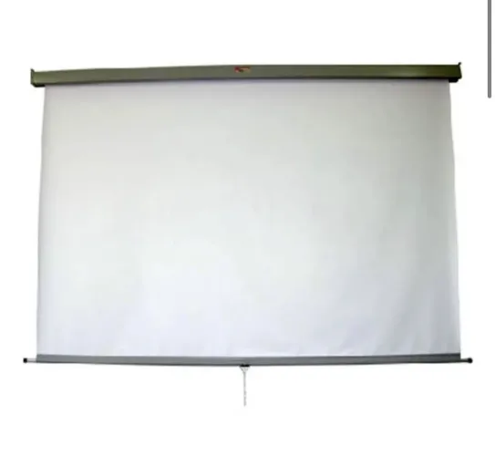 TELA DE PROJEÇÃO RETRÁTIL 1,80m X 1,80m TECNOMAST