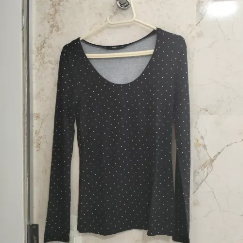 Lote 5 blusas manga longa