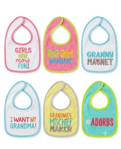 Kit 3 babadores importados (Desapegos)