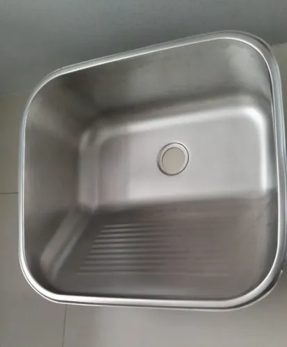 Pia Tanque pia AÇO Inox 50 x 45 x 21 novo