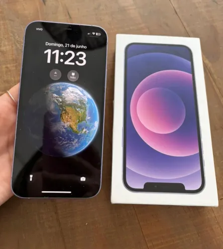 IPHONE 12 64GB - Bateria 73% Nunca aberto, todo original, o mais novo da OLX.