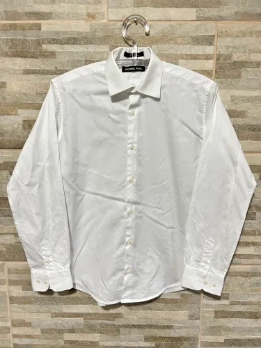 Camisa social branca Michael Kors 16