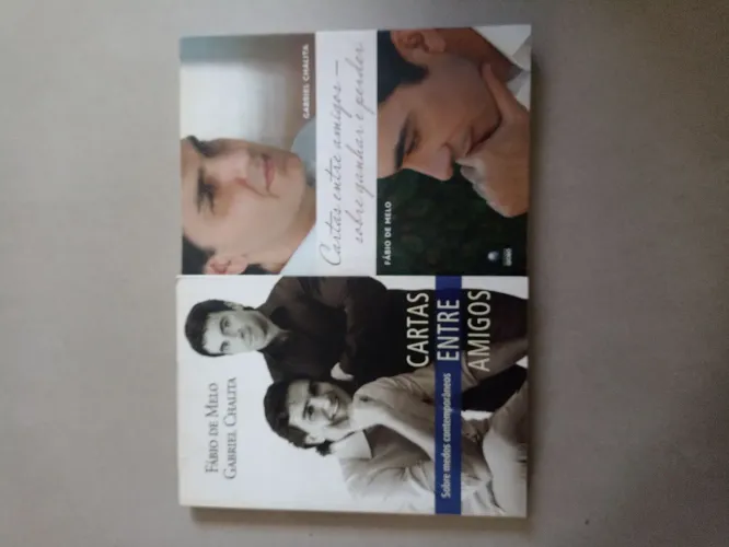 Combo livros Carta entre Amigos " Medos contemporâneos" e " Sobre ganhar e perder "