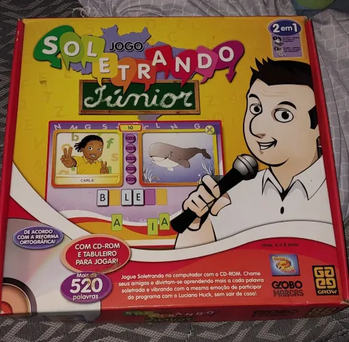 Antiguidade Soletrando Júnior Luciano Hulk - Educativo Infantil