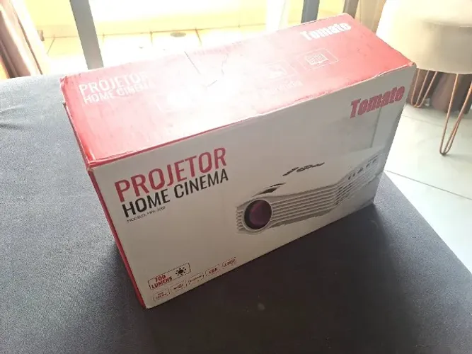 Projetor Tomate - Home Cinema LED - Modelo MPR 3003 - 700 Lumens