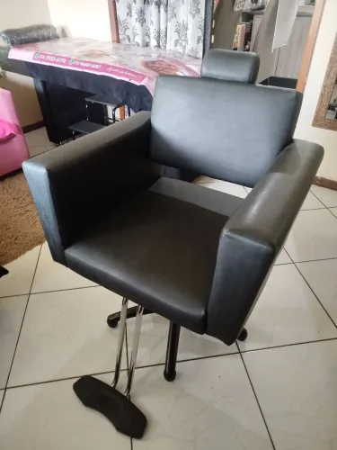 Cadeira de barbearia ou salão de beleza