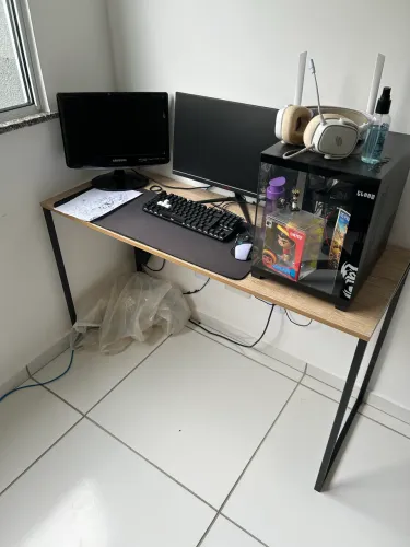 Setup Gamer Completo + Mesa + 2 Monitores | i7 16GB SSD 512GB