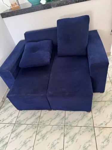 Sofá cama dois lugares