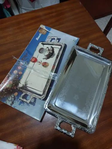 Bandeja para Taças de Inox - nova
