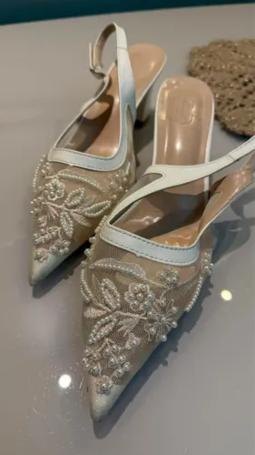 Salto Feminino - Noiva/Casamento