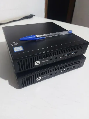 Mini Pc Hp Elitedesk intel Core i7 6°Geração Ddr4. Novinho