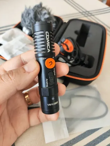 Microfone Comica VM10 Pro Shotgun Boom Mic