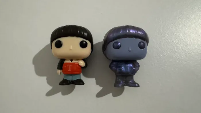 Conjunto Will e Will Upside Down Stranger Things Funko Pop Kinder Joy