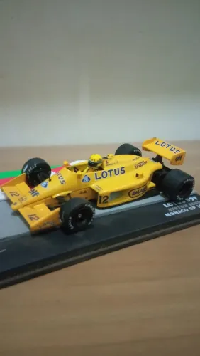 Lótus 99T Senna 1987 Primeira Vitória em Mônaco 