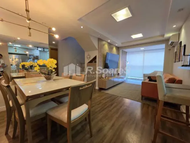 Linda cobertura duplex, 3 quartos, 2 vagas, Rua Aroazes, Barra Olímpica