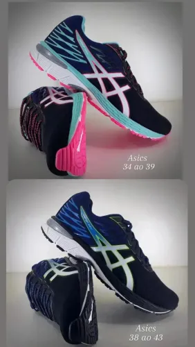 Tênis Asics Feminino é Masculino 34 ao 43
