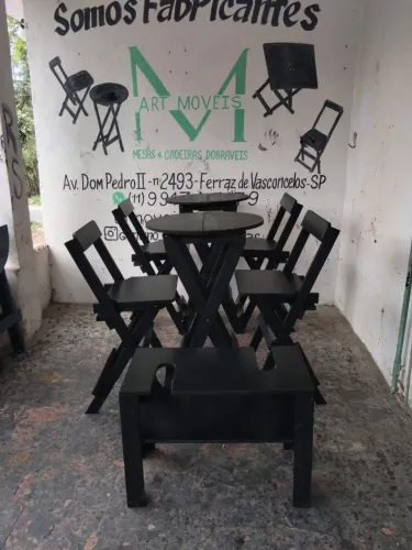 biatros e cadeiras