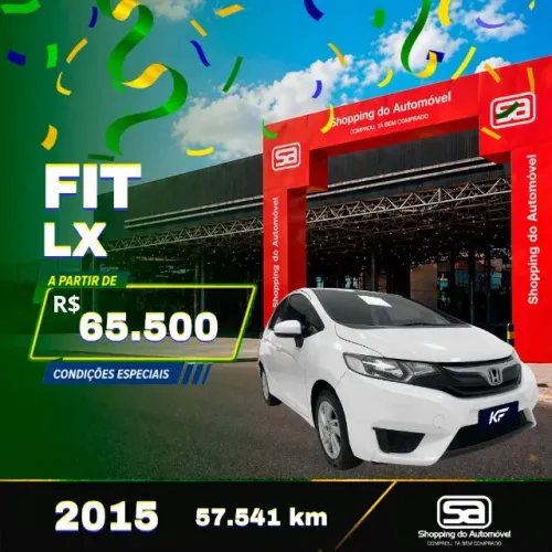 Honda Fit LX 1.5 Flexone 16V 5P Aut. 2015