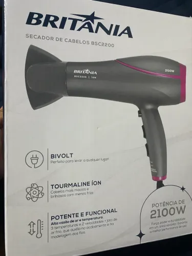 Secador Britânia Bivot 2100w