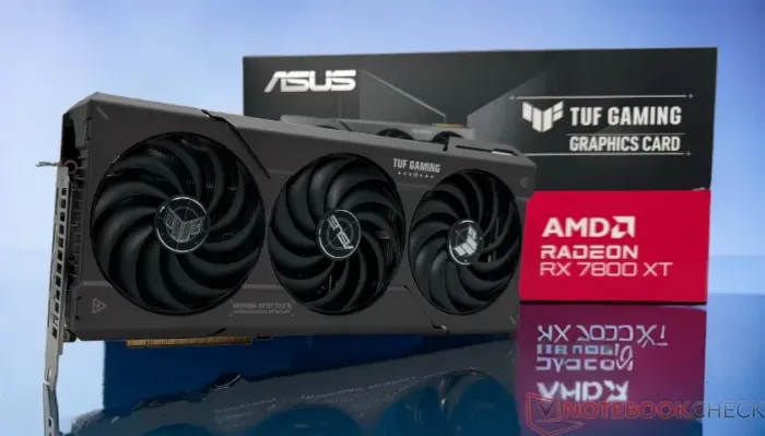 RX 7800 XT 16 Gigas TUF