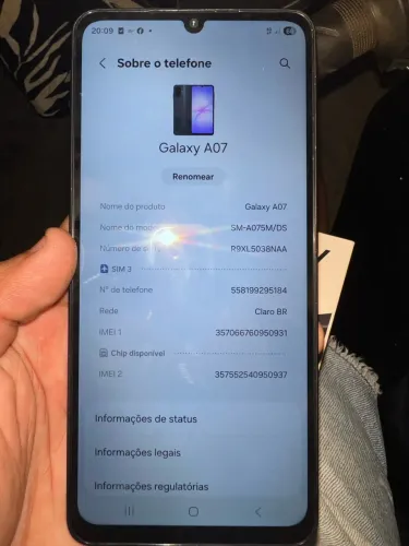 Celular novo!!!