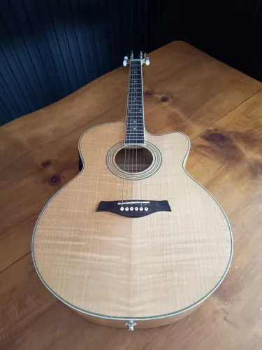 Violão Tagima Jumbo Maple + Capa.