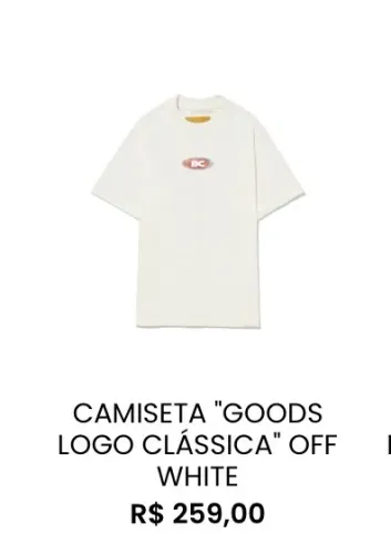 CAMISA BARRA CREW LOGO