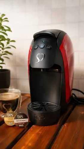 Cafeteira seminova três corações