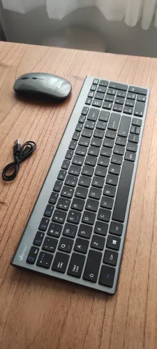 Teclado e Mouse Sem Fio Novo!!!!!