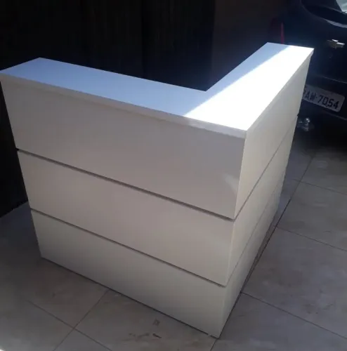Balcão de atendimento recepção