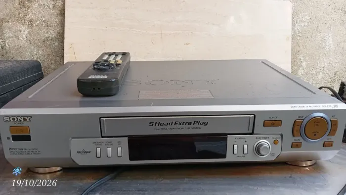 Vídeo Cassete Sony