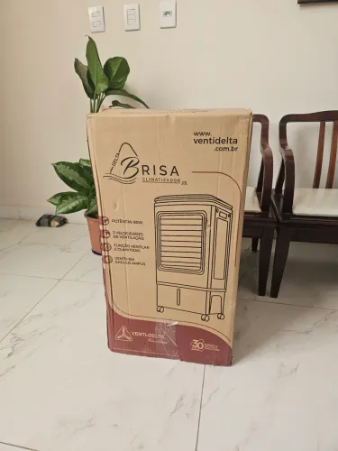 Climatizador De Ar Venti-Delta Delta Brisa 20L 80W 220V (Lacrado/NF/Garantia)