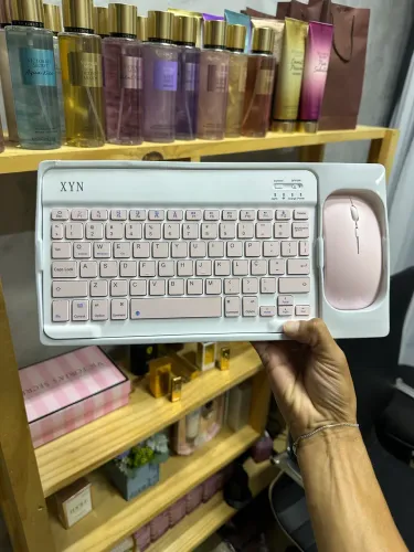 Teclado e mouse para celular, tablet Android, iOS 