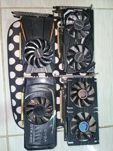 Placas de vídeo para peças.