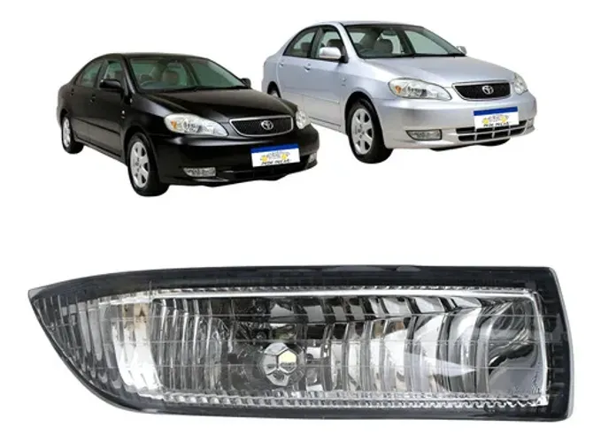 Farol Milha Toyota Corolla 2002 A 2004 Fielder 2005 A 2008