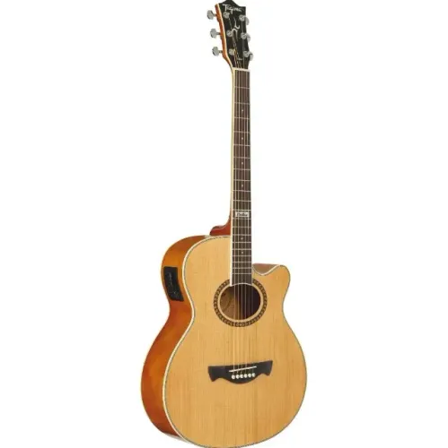 Violão Elétrico Tagima Dallas Tuner Natural Satin em Aço