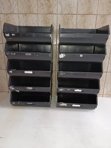 Caixas plásticas organizadoras